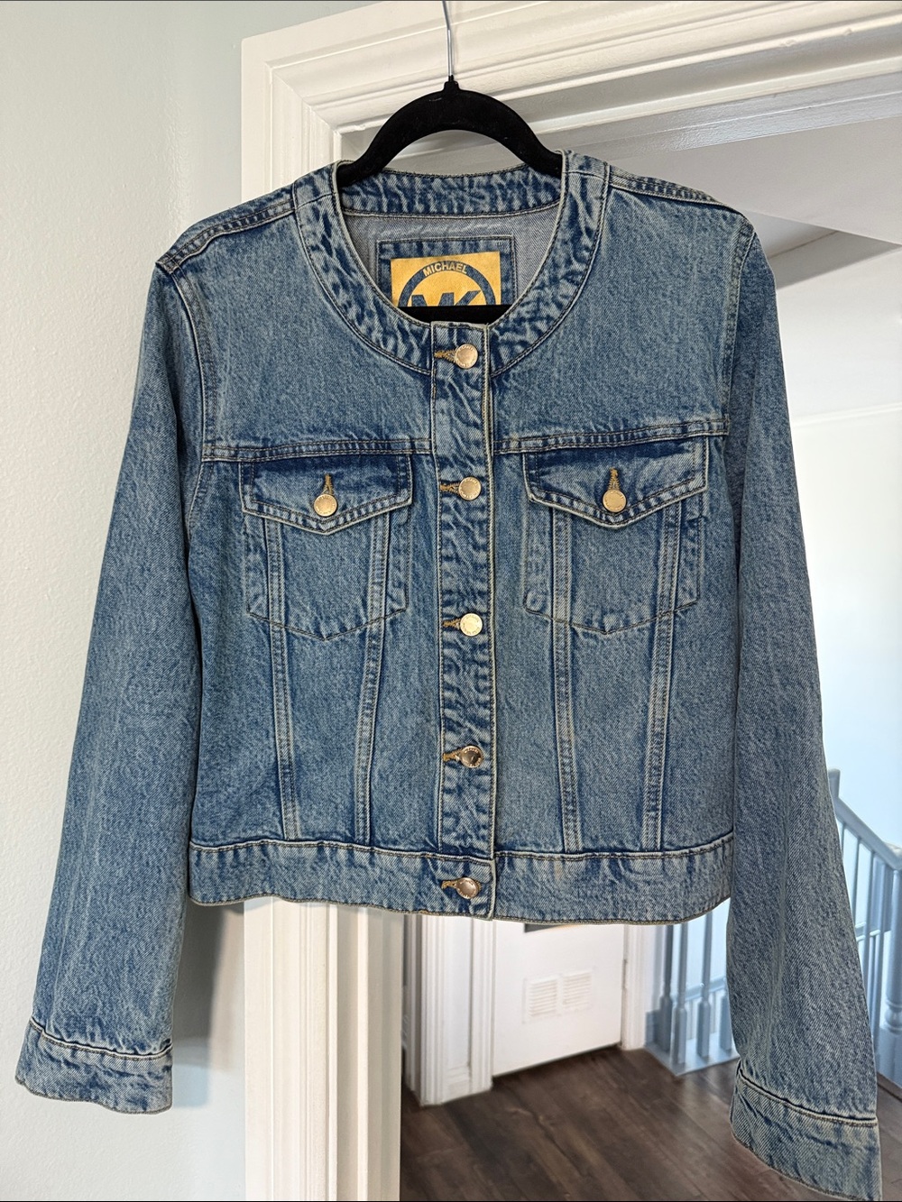 Michael Kors Light Blue Denim Jacket